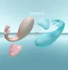 Huevo vibrante vibrante de tap￳n con tope con control remoto inal￡mbrico a impermeabilizaci￳n USB Tomados de sexo anal para hombres mujeres y parejas