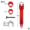 Autres outils à main Universel 8 18 en 1 Clé de robinet Multi Double tête Évier Installateur Canalisation Plomberie Socket Repair Tool Set 221207