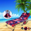 Chaves de cadeira capa de piscina de lounge com bolsos laterais Freesooth Toalha de praia de espreguiçadeiras preguiçosas para o sol banho de sol 2022