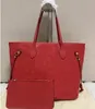 Luxurys Designer Bag 2 pezzi Set Borse da donna Borsa a tracolla Classic Fashion Composite Lady Clutch Tote Bag VUITTON Portamonete femminile Portafogli