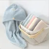 Towel Microfiber Hair Towels Wrap For Women Curly Spa Turban Rapid Drying Bath Shower Cap Quick Dry Head