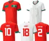 8 Ounahi 23-24 Marocko Soccer Jerseys National Thai Quality Jersey Belhanda 10 Boufal 9 Ziyech 7 Benatia 5 Boutaib Kingcaps 14 Harit Dhgate anpassad