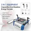 أدوات صحية صحية TECAR الذكية المحمية TECAR RF Machine RET CET 2 في 1 لتخفيف آلام الرياضة معدات صالون تجميل العلاج الطبيعي للعلاج الطبيعي