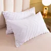 Bedding sets Bedding sets Nordic Style Cut Flowers White Duvet Cover Set Soft Comfortable King Size Bedding Set Queen Twin Solid Home Comforter Covers 221208