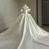 Этническая одежда Женская свадебная вечеринка платье хвостовое платье элегантное платье без спинки сексуальное принцесса от плеча атласная шнуровка