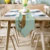 Table Cloth Pet Chien Teckel Dessin Animé Coureurs Moderne Salle À Manger Buffet Cuisine Coureur Ferme Rustique De Mariage Décor