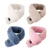 Bandanas USB écharpe chauffante réglable foulards chauffants intelligents pour réchauffer le cou Rechargeable avec coussinet femmes hommes cadeau