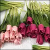 Decorative Flowers Wreaths Artificial Tip Flowers Mini Fakes Flower Wedding Banquet Bridal Home Decor Valentines Day 20220223 Q2 D Dhvq7