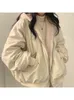 Femmes S Down Parkas hiver femmes court agneau coton rembourré manteau Y2k épais bouffant moelleux veste extérieur surdimensionné de haute qualité chaud 221208Mm01