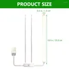 Grow Lights 4x USB Powered Practical Replacement Greenhouse Accessories Full Spectrum Lamp Strip