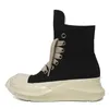 Men's Rick Casual Shoes High-top Fashion Martin Boots Platform Lace-up Canvas RO Owens Women's Sports Shoes