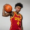 DJ Rodman Kobe Johnson Maillot de basket-ball USC Trojans personnalisé Nick Young Brian Scalabrine 10 Demar DeRozan 4 Kevi Porter Jr. Maillots USC