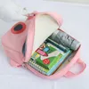 Backpacks Cute Unicorn Student School Girl Cartoon Mini Fur Schoolbag Kidergarten Doll Plush Bag Toy Children Gift 221208