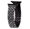 Роскошная полная бриллиантовая металлическая браслет для Apple Watch Series 6 SE 40 мм 38 -мм модная полоса Fit Iwatch 4 5 полос 42 мм 44 мм6973937