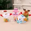 Decorações de Natal embalagens de caixa de doces com biscoito de lanche em forma de estrela colorido