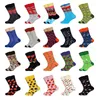 Calzini da uomo Divertenti Harajuku Cool Cotton Men Crew Calzino caldo regalo di nozze felice Street Hip Hop Bird Fruit National Totem Sox