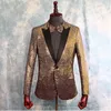 Herenpakken pailletten blazer jas mannen nachtclub trouwfeestpak podium zangers kleding