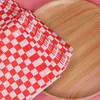 Baking Tools 100 Sheets Checkered Deli Basket Liner Food Wrapping Papers Grease-Resistant Sandwich Wrap Prevents Stains