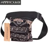 Waist Bags Annmouler Vintage Women Belt Adjustable Fanny Pack Bohemian Style Multipocket Phone Pouch for Gifts 221208