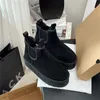 Australien neumel plattform chelsea stövlar kvinnor skor kastanj svart chelsea designer platt snö boot vinter comfprt kvinnors bootie putdoor sneakers uggods 668ess24