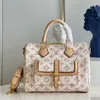 NEW Explosion Sacs femme SPEEDY BANDOULI RE 25 sac à main M20919 Toile enduite beige élégant motif or sac à bandoulière design Sacs à main de luxe imprimés