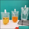 Одноразовые чашки соломинка одноразовая чашки 100 упаковки пластиковые напитки упаковочный пакет мешочек для напитков