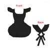 Theme Costume Adult Cute Lolita Apron PVC French Maid Sissy Accessory Gothic Dress Halloween Ruffle Waitress