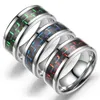 UPDATE Carbon Fiber Black Wedding Rings band Promise Engagement Ring For Men Women Love mens jewelry