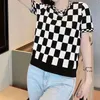 Women Tanks Soft Loose Glaid Camis Sleeveless Tank Woman Tees Shirts Vest Women Slim Vests Shirt Design Summer Lady Short Tops