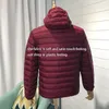 Hommes Down Parkas Homme Hiver Automne Veste Blanc Duvet De Canard Vestes Hommes À Capuche Ultra Léger Vers Le Bas Vestes Chaud Outwear Manteau Parkas À L'extérieur 221208