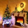 Decora￧￣o da sala de cordas LED USB com arame de cobre remoto LED LED CRADOR DE NATAL LUZ LUZ DE LED LED