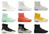 2023 Release Authentic Fear Shoes 1 Boots Triple Black Oatmeal Of God The Atmosphere Yellow Light Bone Sail Orange Uomo Outdoor Sneakers con scatola originale FOG