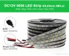 RGB LED 스트립 라이트 5050 2835 DC12V 네온 리본 방수 유연성 LED 다이오드 테이프 60LEDS/M 5M 12V 홈 장식용 LED 스트립