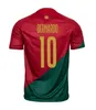 24 25 Portugal B.FERNANDES camisas de futebol seleção nacional Copa da Europa BRUNO FERNANDES JOAO FELIX RONALDO Bernardo Diogo J. JOAO CANCELO camisa de futebol Kits meia completa