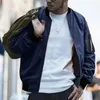 남자 조끼 스프링 가을 남자 코트 캐주얼 한 얇은 얇은 겉옷 야구 재킷 남성 스탠드 칼라 탑 패션 지퍼 코트 의류