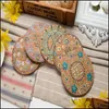 Mats Pads Cup Mat Eco Friendly Cork Felt Many Style Circar Teacup Pad Insation Creative Modern Table Mats Factory Direct Selling 0 Dhpfc