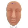 Altro Fornitura di trucco permanente Nude 3D Realistic Full Face Practice Silicone Skin per truccatori permanenti 3 colori 221208