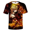 Herren-T-Shirts, T-Shirt, Neuheit, Streetwear, schicker Stil, Kinder-T-Shirt, Mode, Vinland Saga 3D-Mäntel, Sommer, adrette Kleidung für Männer/Frauen