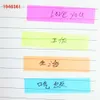 Couleur de fluorescence auto-adh￩sive Pad Sticky Notes Bookmark Point It Marker Sticker Paper Office School Supplies