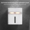 Toilet Paper Holders Waterproof Tissue Box Towel Dispenser Wall Mounted Holder LED Induction Light Smart for Bathroom 221207