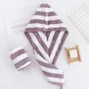 Towel 2022Warp Knitted Coral Fleece Cationic Quick-drying Water Absorbent Thickening Dry Hair Shower Cap Adult Turban
