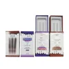 Packarillos Packing Box E-cigarette Accessories 2.25 Grams Mini Blunts Hand Rolled Glass Tip Dry Herb Preroll Joint Packaging Storage Container 3 Pack