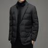 Men's Down Parkas Size M3XL Top Grade Man Down Chaqueta Llegada Hombres de negocios