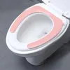 Toilet Seat Covers Warm Cover Pad Waterproof Heat Cushions Easy Clean Padded Bathroom Attachment Thermostatic Heating
