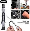 Other Hand Tools Multi Screwdriver Set Precision Magnetic Screw Driver Bits for PC Mobile Phone Repair Screwdrive Kit Torx Hex Bit Handle 221207