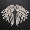 Dangle Chandelier Exaggerated Oversized Wing Drop Earrings Dinner Jewelry for Women Crystal Irregular Big Accessories 221208