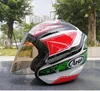 Мотоциклетные шлемы 2022 3 шлем наполовину открытый лицо мужчины женщины Casco Vintage Scooter Jet Retro Pare Moto Cascos Para