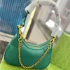 Luxury designer bags women handbag leather shoulder bag classic letter shell moonlight armpit bag fashion casual crossbody with box 8 colors tops quality very goods