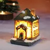 Рождественские украшения Light House для домашних рождественских подарков Cristmas Ornaments Год натале Навейл Ноэль декор украшения f1u3