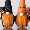 Décorations de Noël Halloween Party Décor Citrouille Lollipop Poupée sans visage Joyeux pour la maison Événement Cristmas Ornement Nouveauté G V6C7